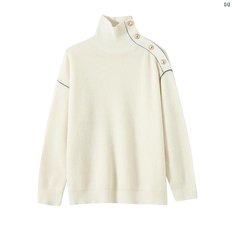 レディース　ファッション　レディース　オシャレ　コーデ　春　秋　夏 コウミ ジアさん 老け い 着 こし 術 レディース 小柄 グレー ウール セーター トップ