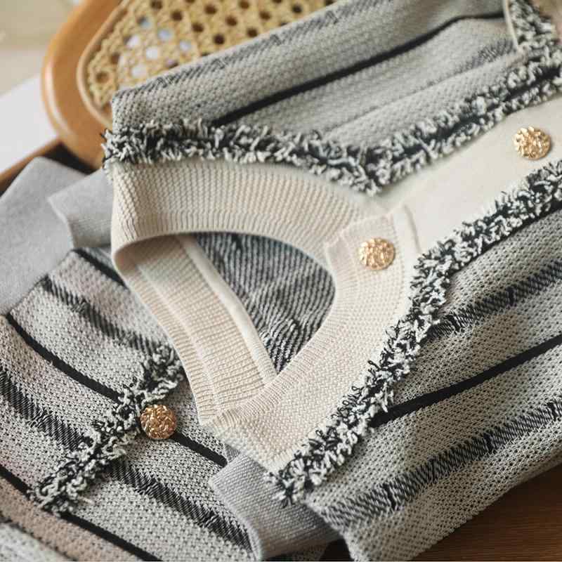 レディース　ファッション　レディース　オシャレ　コーデ　春　秋　夏 ズルくらい 上手い 質感 通勤 フレンチ 小柄 香り コントラスト レディース ロー エッジ 半袖 ニットカーディガン