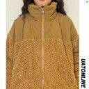 レディース ファッション レディース オシャレ コーデ 春 秋 夏 UATONLINE 冬 レトロ ルー スラム ウール スプライシング スタンドカラー ダウン ジャケットコットン ジャケット レディース