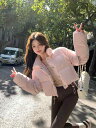 レディース ファッション コーデ 春 夏 秋 アレックス スティーブンス ミルク ふ ピンク スタンドカラー ショート ダウン ジャケット レディース 冬 90 ホワイトダックダウン 厚手 コート