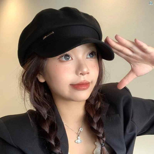 大きい 頭囲 ベレー 帽 レディース 秋冬 顔 見せ 小柄 ブラック 八角 帽子 文学 画家帽子 大きい 頭囲 ベレー 帽 レディース 秋冬 顔 見せ 小柄 ブラック 八角 帽子 文学 画家帽子