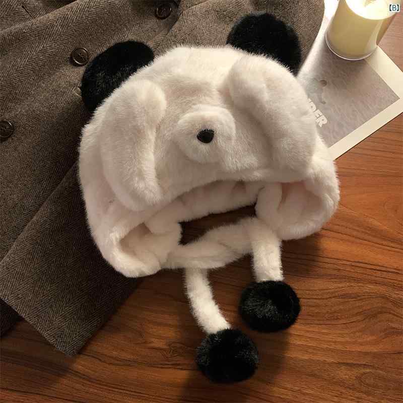 かわいい 顔覆う クマ ぬいぐるみ 帽子 レディース 秋冬 暖かい 耳保護 ロシア 顔 小柄 防寒