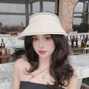 レディース ファッション コーデ 春 夏 秋 ファッション小物 Youxi 島 帽子 レディース 夏 海辺 日焼け防止 つば広 顔 小柄 折りたたみ式 ブラック...