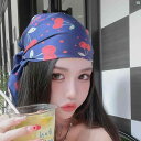 レディース ファッション コーデ 春 夏 秋 ファッション小物 Youxi 島 フレンチ レトロ レッド チェリー 小柄 スカーフ ヘッド バンド ハイエンド ...
