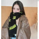 レディース ファッション コーデ 春 夏 秋 ファッション小物 Youxi 島 アメリカン ブラック ロング スカーフ レディース 冬 ウール ニット ショール