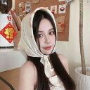レディース ファッション コーデ 春 夏 秋 ファッション小物 春秋 韓国 ハイエンド ファッション フランス シフォン 小柄 スカーフ レディース 夏 日焼け...