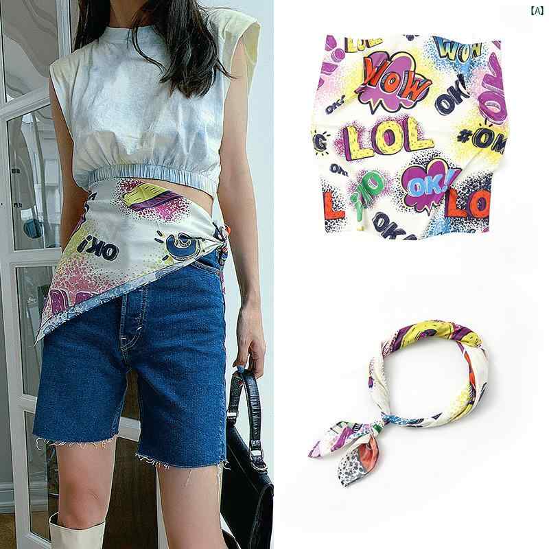 レディース　ファッション　コーデ　春　夏　秋　ファッション小物 アメリカン ヘッド スカーフ バンド レディースベルト 夏用 スクエア チューブ トップ 日焼け防止 エアコン 付き ルーム ショール アウター 春秋