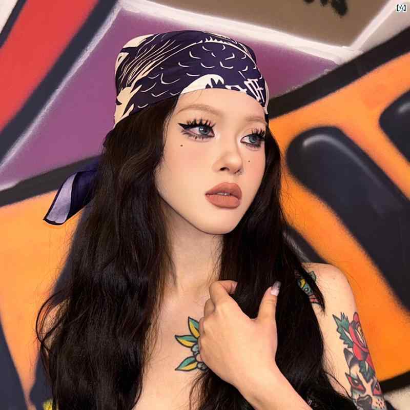 レディース　ファッション　コーデ　春　夏　秋　ファッション小物 Youxi 島 海賊 ヘッド スカーフ メンズ サイクリング 吸汗 バンド スポーツ ヒップ ホップ 中華風 スタイリッシュ ガール コットン スクエア チューブ トップ レディース