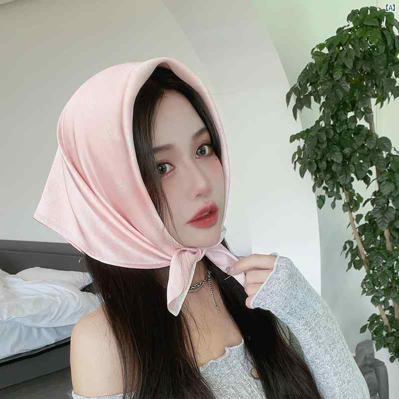 アメリカン ヴィンテージ カシュー フラワー 小柄 正方形 スカーフ レディース x チューブ トップ ソリッド カラー メンズ ヒップ ホップ