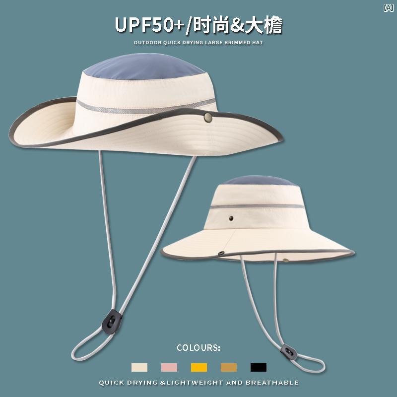 レディース コーデ ファッション小物 夏 屋外 キャンプ ハイキング 登山 速乾 つば 大きい マウンテン サンシェード 日焼け防止 サンハット メンズレディー...