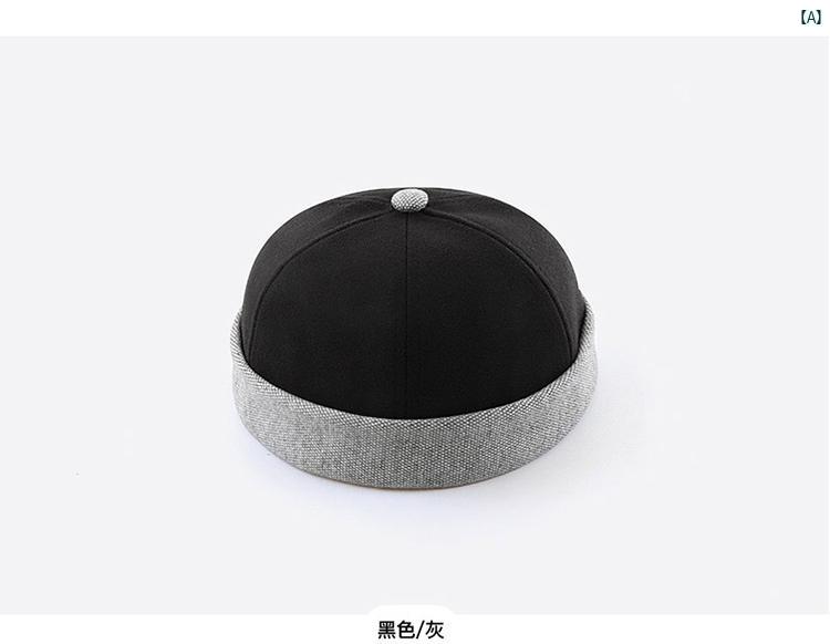 レディース　コーデ　春　夏　秋　ファッション小物 レトロ 古風 家主 帽子 メンズカジュアル 和風 メ..