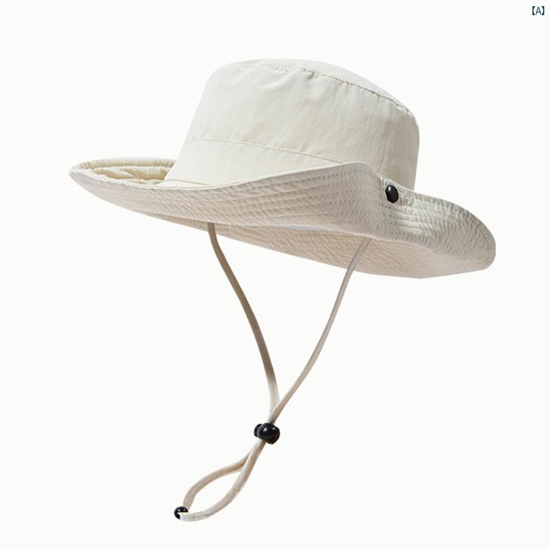 レディース　コーデ　春　夏　秋　ファッション小物 夏 西洋 カウボーイハット 男性 速乾 漁師 帽子 UV..