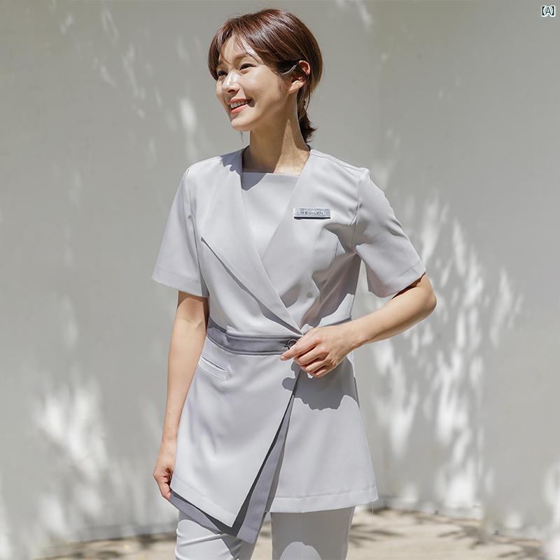 韓国 医療 整形 外科 ヘルスクラブ タトゥー SPA 作業着 レディース 美容師 ネイル スキン マネージャ..