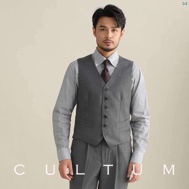 CULTUM50梳毛ウール1列6ボ...