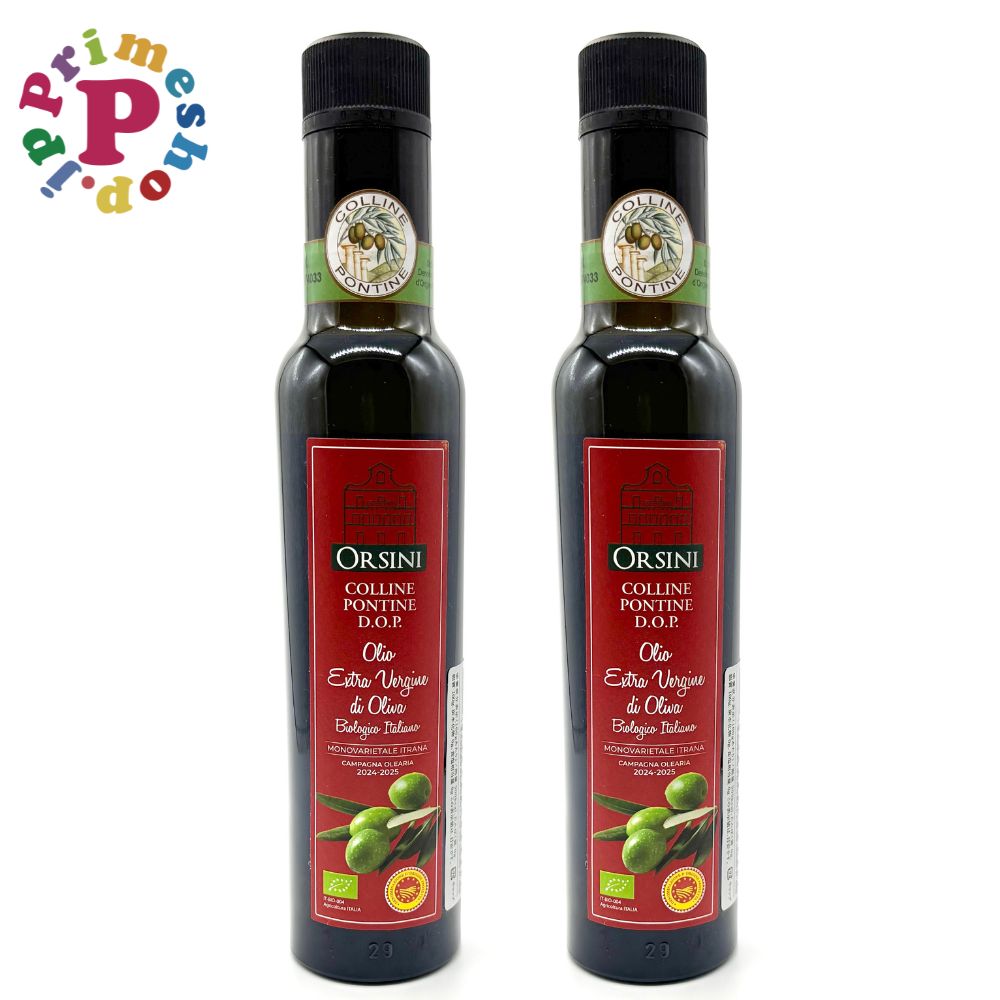 Rakuten - オルシーニ オリーブオイル DOPコッリーネ・ポンティーネ エキストラバージン 250ml×2本 イタリア ラツィオ州 イトラーナ種100%【賞味期限2026年12月16日】 イトラーナ オリーブオイル