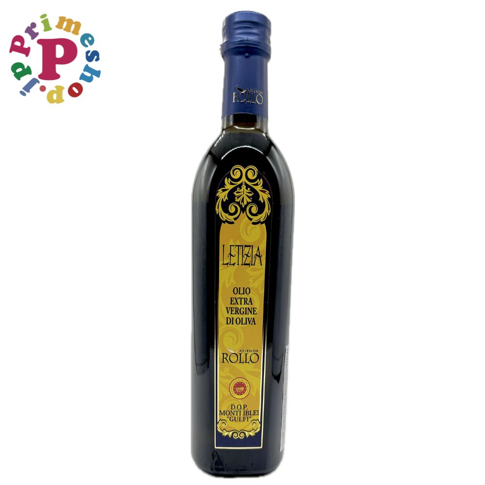 オリーブオイル レティツィア DOP モンティ・イブレイ エキストラバージン 500ml イタリア シチリア産 トンダ・イブレア種100％【賞味期限】2027年...