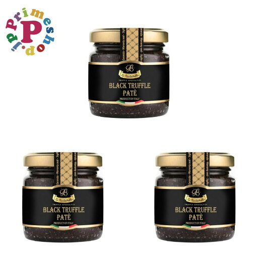 トリュフペースト ラルスティケッラ 黒トリュフ 90g×3個 ポルチーニ茸入り トリュフソース トリュフパテ La Rustichella トリュフペースト ラルスティケッラ 黒トリュフ 90g×3個 ポルチーニ茸入り トリュフソース トリュフパテ La Rustichella