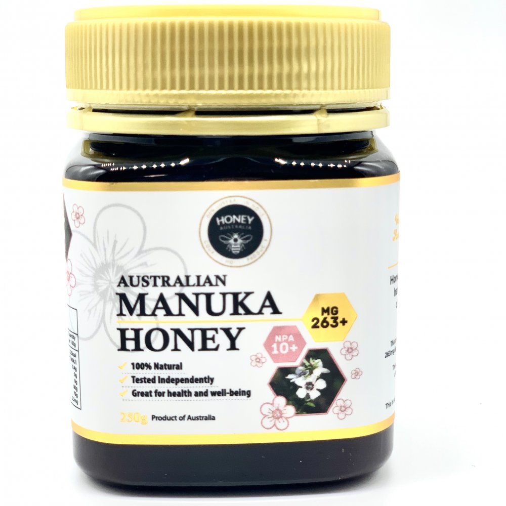 マヌカハニー MG263＋ 『ハニーオーストラリア (Honey Australia)』オーストラリア産 非加熱 オーガニック 蜂蜜