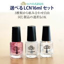 【LCN公式認定店】選べるLCN16ml（容量2倍タイプ）セット 3種類から組み合わせ自由に3本 1本3200円 ダイヤモンドパワー アンティセプト ネイルセラム 16ml 組み合わせ自由 爪の補強 トップコート ベースコート 爪の抗菌オイル 爪の洗浄液 爪に栄養成分を与える お得セット