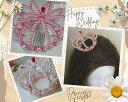 5色・結婚式に!クラシックパール王冠(ピンク)手作りビーズ 完成品 ハンドメイド お姫様 王様 キング プリンセス オリジナルウェディング 手作りウェディング ...