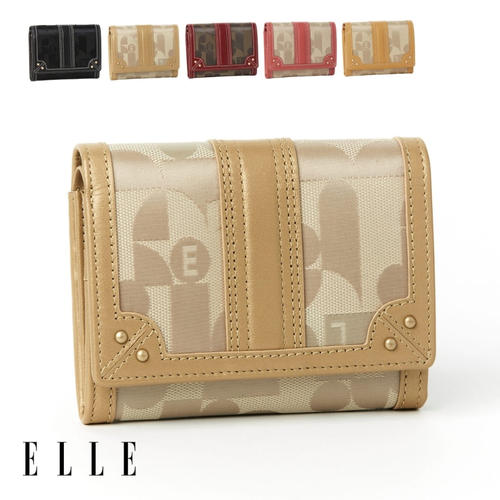 Rakuten - ELLE エル レディース 財布 二つ折り財布 シェリール3 5430200