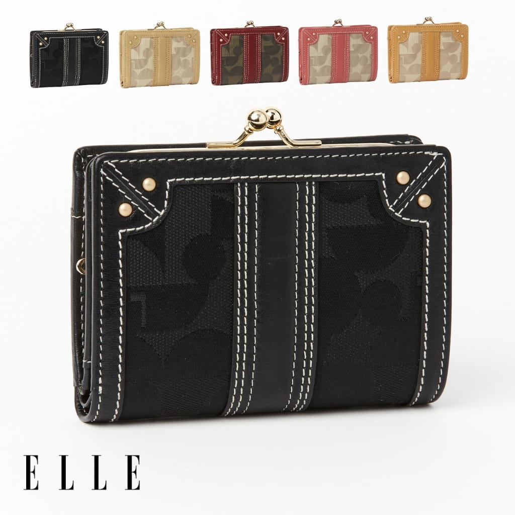 Rakuten - ELLE エル レディース 財布 二つ折り財布 シェリール3 5430201