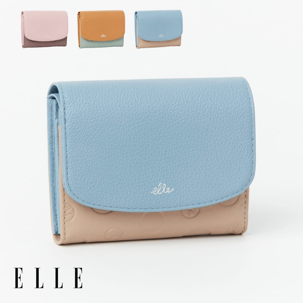 Rakuten - ELLE エル レディース 財布 二つ折り財布 アンプラント 5431531