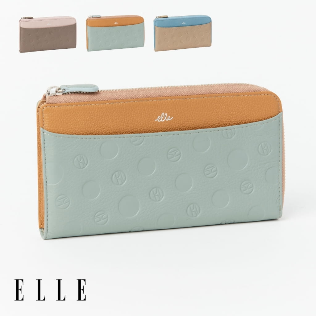 乐天商城 - ELLE エル レディース パスケース アンプラント 5431535