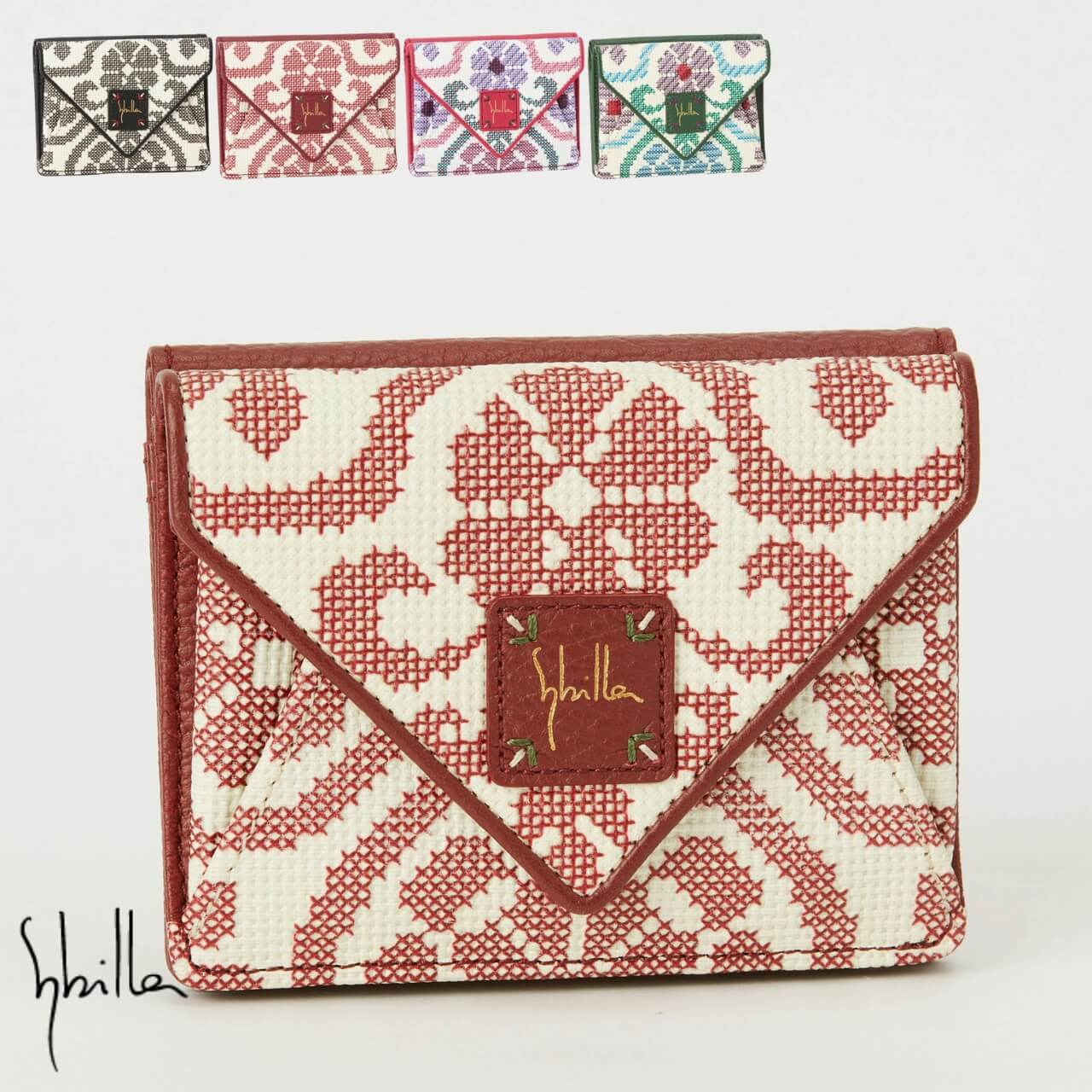 Rakuten - Sybilla シビラ レディース 2つ折り財布 フガール 5470560【楽ギフ_包装選択】【送料無料】レディース かわいい　オシャレ ギフト