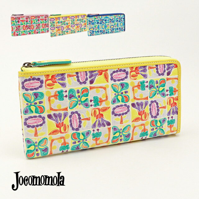 にぎやかな花柄プリントとカラフルな色合いが魅力のシリーズ 「I LOVE COLOR！」をテーマに、ホコモモラならではの楽し気な色合いとにぎやかな花柄プリントを施しました。プリントベースに使用したやぎ革はとても軽く、さらっとした触り心地がポ...