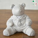 【20%OFFクーポン★店舗統合セール】 オブジェ 姫系 ガーデン 園芸 イタリア製 ガーデン テディーベアー お父さん 高さ20cm アンティーク調 ロココ調...