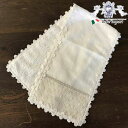 【10%OFFクーポン★店舗統合セール】 ヨーロピアン COTTON TULLE フェイスタオル 【アンティーク調 クラシック エレガント フレンチシック 雑貨...