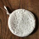 【10%OFFクーポン★店舗統合セール】 Fee blancheフィブランシェ ラウンドポーチ A3 【ロココ調 Rococo アンティーク調 ヨーロピアン ク...