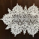 5/15まで【13%OFFクーポン】 Fee blancheフィブランシェ テーブルセンターL2 35×47cmOV 【ロココ調 Rococo アンティーク調 ...