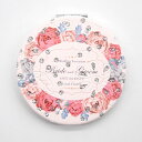 5/15まで【25%OFFクーポン】 コンパクトミラー 姫系 ローズ D 【輸入家具 アンティーク調 ヨーロピアン クラシック 手鏡 ミラー 折りたたみ ファッ...