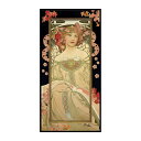 【5%OFFクーポン★店舗統合セール】 名画 額 絵画 額アンティーク 額縁 アンティーク ビッグアート〜名画Lシリーズ〜(ミュシャ「夢想」)
