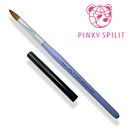 PINKY SPILIT KING BRUSH #10 スーパーコリンスキー ピンキースピリット アクリル筆 スカルプ スカルプチュア スカルプチャー ネイル