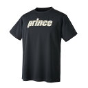 プリンス prince テニスウエア <オンラインショップ限定> ロゴ Tシャツ 吸汗速乾、UVケア ユニセックスサイズ MS2903