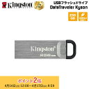 キングストン DataTraveler Kyson USBフラッシュドライブ USB 3.2 Gen1 256GB シルバー DTKN/256GB Kingst...