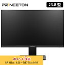 【再生品・保証なし・箱無し】【訳あり】プリンストン 23.8インチ ワイド 液晶ディスプレイ USB Type-C フルHD 100Hz IPS方式パネル KV...