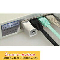[5%OFFクーポン 27日朝まで]プリンストン LANポートロック PTC-LPL セキュリティ セキュリティロック 新生活