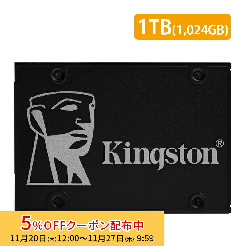 [5%OFFݥ 27īޤ]ڥ᡼󤻡 󥰥ȥ SSD 2.5 ssd SATA SSDɥ饤 KC600꡼ 1TB(10...