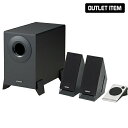 【展示品・保証なし・箱無し】【訳あり】Edifier 2.1chアクティブスピーカー M1360 OED-M1360 エディファイアー エディファイヤー スピーカー ウーハー ウーファー 3.5mm コントローラー オーディオ pc 国内正規品 新生活