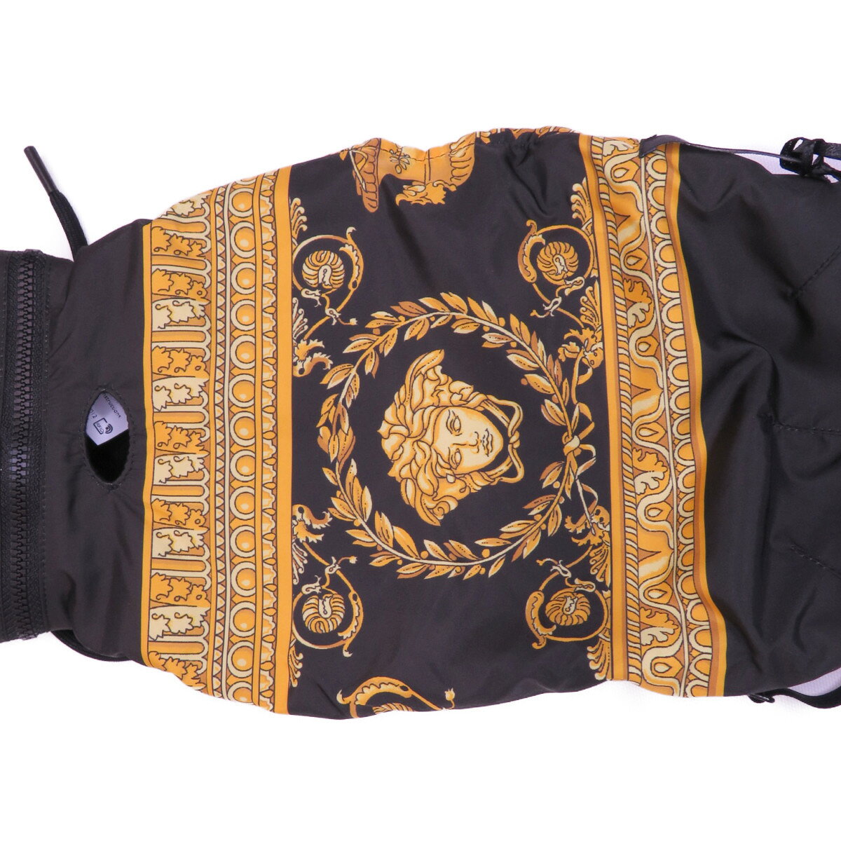 VERSACE ヴェルサーチ ペット レインコート ZDOGRACO1 ZPUL0012 Z7011 クレート ドゥ フルール プリント ドッグ レインコート BLACK prinks-10000115 プリンク サンプル画像2