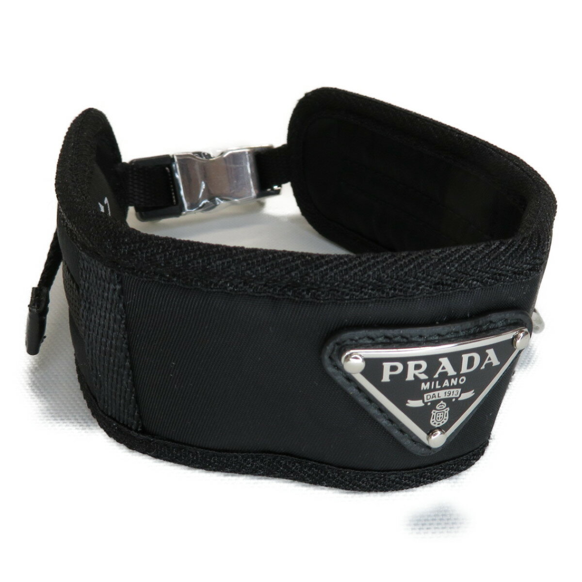 PRADA プラダ ペット 首輪 2YC016 2DMI F0002 TESSUTO NERO