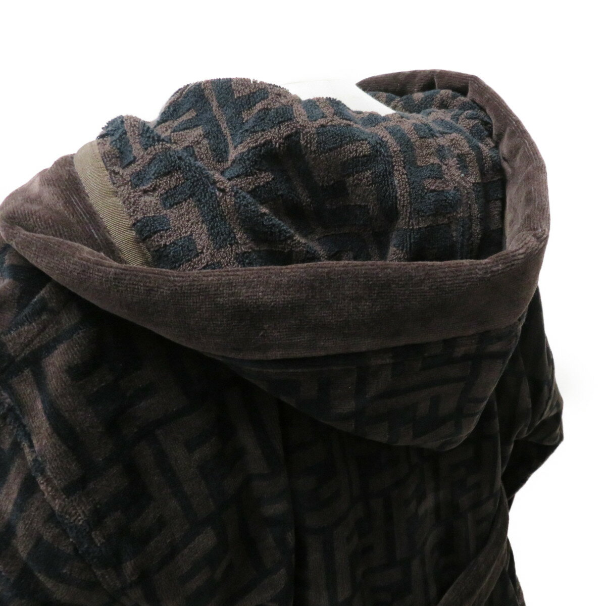 FENDI �ե���ǥ� ��� ������ FXA009 A79J F0QT2 BATHROBE BROWN