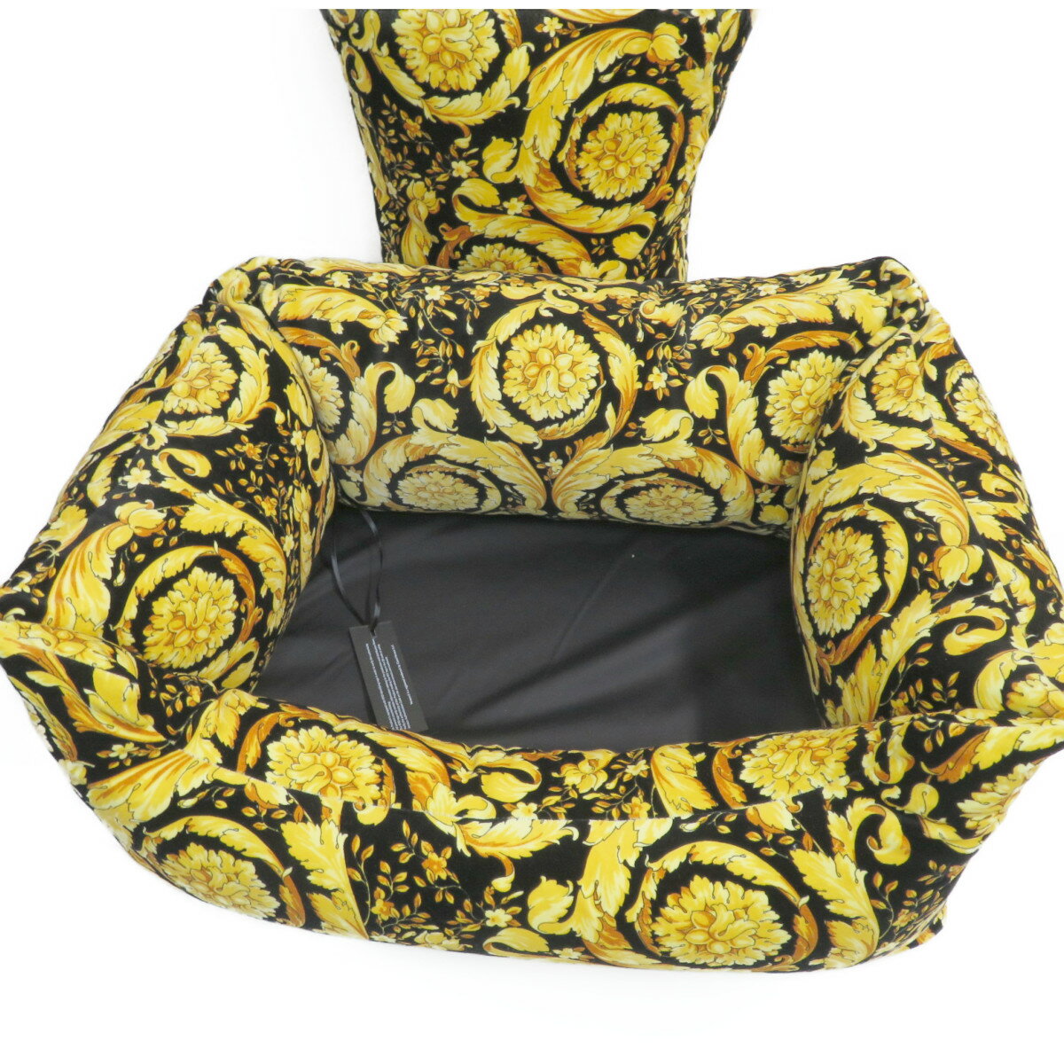 VERSACE �����륵���� �ڥå� �Х��å��٥å� ZDOGBED01 ZCOM0073 Z7011 YELLOW/BLACK