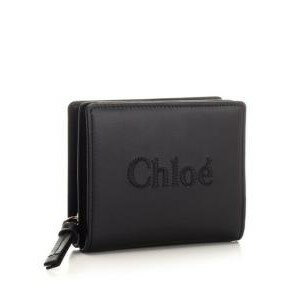 クロエ 財布（レディース） CHLOE　　SENSE COMPACT WALLET　CHC23SP867I10　　001BLACK　　クロエ　センス　コンパクトウォレット　ブラック