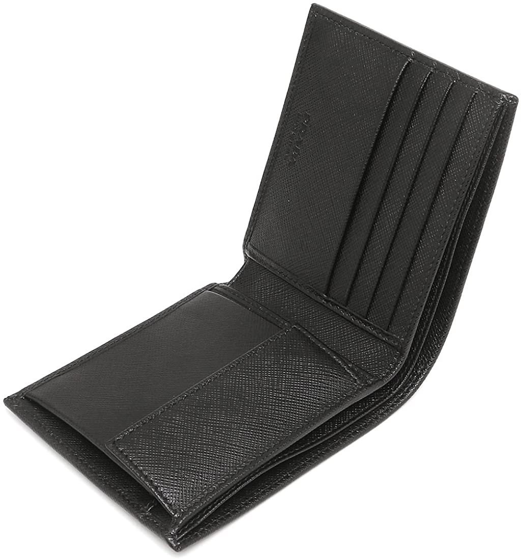PRADA 　　SAFFIANO　 TRIANGOLO　　　2MO738　QHH　F0002　NERO　　プラダ　 2つ...
