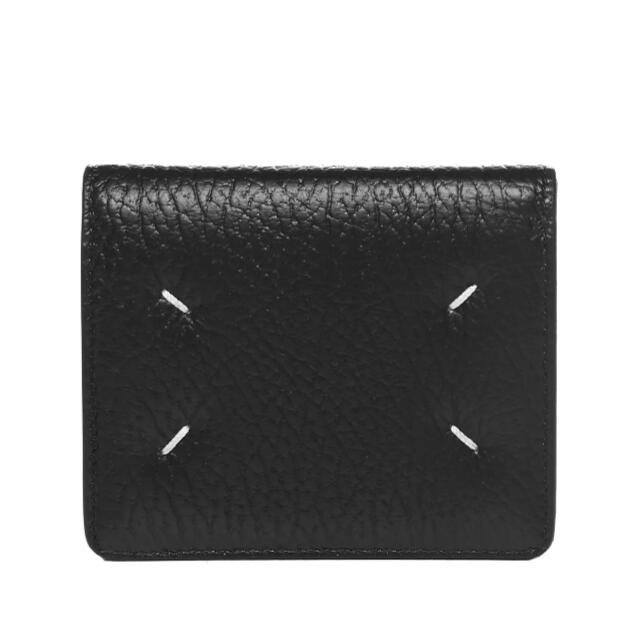 Rakuten - MAISON MARGIELA　BI FOLD WALLET　S56UI0140P4455T8013BLACK　メゾンマルジェラ　ビフォルド　2つ折り　コンパクトウォレット　クロ　ブラック